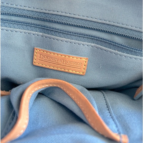 Dooney & Bourke Y2K vintage pink rainbow monogram small round canteen bag ππ©· - Picture 11 of 13